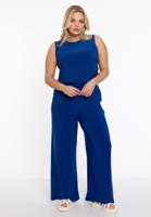 Yoek Extra wijde broek | Indigo | Maat 58/60