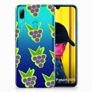 Huawei P Smart 2019 Siliconen Case Druiven