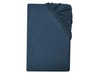 LIVARNO Jersey hoeslaken 140-160 x 200 cm (Donkerblauw)