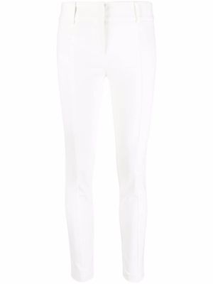 Patrizia Pepe pantalon à taille haute - Blanc