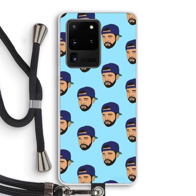 Drake Away: Samsung Galaxy S20 Ultra Transparant Hoesje met koord