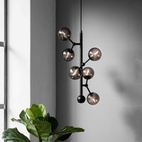 Halo Design Hanglamp ATOM Verticaal, 6-lamps - thumbnail