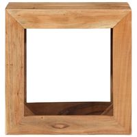 The Living Store Kruk Hout - 40 x 30 x 40 cm - Massief acaciahout