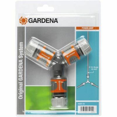 Slangaansluiting Gardena 18287-20 Ø 15 mm 1/2" Triple Irrigatiesysteem