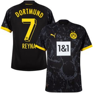 Borussia Dortmund Shirt Uit 2023-2024 + Reyna 7