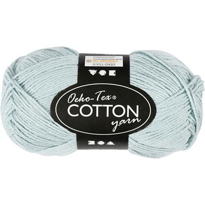 Creativ Company Katoengaren, zacht blauw, 50gr, 170m