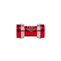 Shimano Bracketas OSBB Interlock Shimano-Keramisch-Rood