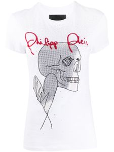 Philipp Plein t-shirt Love Plein - Blanc