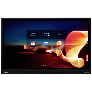 Lenovo ThinkVision T86 LED display 2,18 m (86") 3840 x 2160 Pixels 4K Ultra HD Touchscreen Zwart