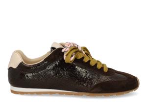Nubikk Billy Lou DK brown combi Bruin maat 40