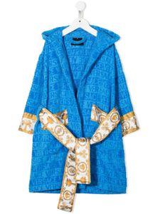 Versace Kids peignoir I Love Baroque - Bleu