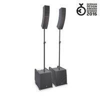 LD Systems CURV 500 PS luidspreker set 920 W Universeel Zwart Bluetooth - thumbnail