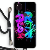 Dream: Pixel 4a 5G Transparant Hoesje met koord