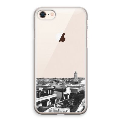 Marrakech Skyline : iPhone 8 Transparant Hoesje