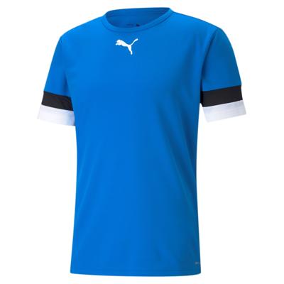 PUMA teamRISE Voetbalshirt Blauw Zwart Wit