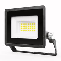 Stratos - LED Breedstraler 20 Watt 1620 Lumen - 4000K Neutraal wit licht - IP65 waterdicht - 15cm Kabel - Schijnwerper