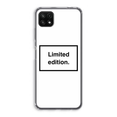 Limited edition: Samsung Galaxy A22 5G Transparant Hoesje