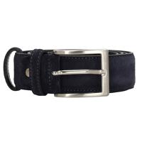 D-Exclusive Suède Riem 3.5 cm Donker Navy