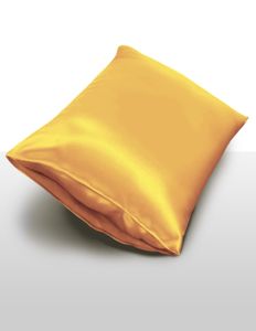 Zijden Kussensloop inSilk Collection, Kleur Goud, Afmeting 50 x 70 cm