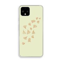 Falling Leaves: Pixel 4 Transparant Hoesje