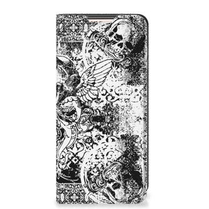 Mobiel BookCase Xiaomi Redmi Note 10/10T 5G | Poco M3 Pro Skulls Angel