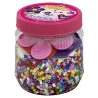 Hama strijkkralenset in pot, 4000st.
