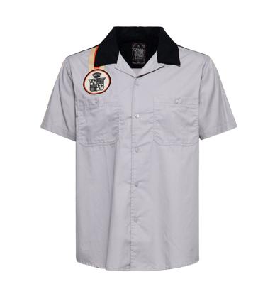 King Kerosin American Legend Work Shirt Steel Grey-XL