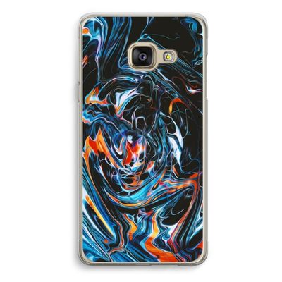 Black Unicorn: Samsung A3 (2017) Transparant Hoesje