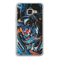 Black Unicorn: Samsung A3 (2017) Transparant Hoesje