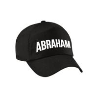 Abraham 50 jaar cadeau petje - baseball cap - zwart - voor heren - Tuinpop of verjaardag cadeau
