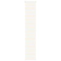 VidaXL Zebra rolgordijn 50x200 cm stofbreedte 45,9cm marmerbeige