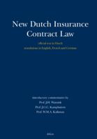 New Dutch Insurance Contract Law (Hardback)