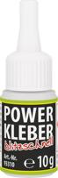 PETEC universele lijm "power kleber blitzschnell " second glue 10g water bottle