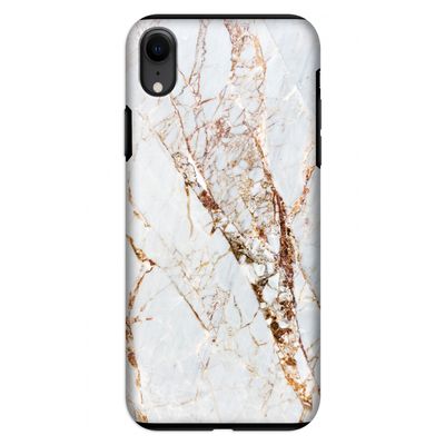 Goud marmer: iPhone XR Tough Case