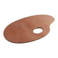 Talens palet hout ovaal 16x25cm