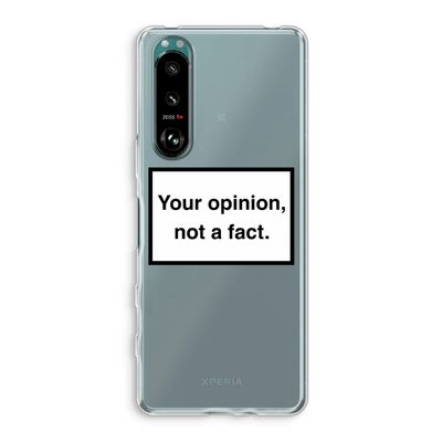 Your opinion: Sony Xperia 5 III Transparant Hoesje