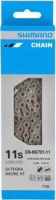 Ketting 11 speed Shimano Ultegra / Deore XT HG701 met 138 schakels - Race/MTB/E-bike