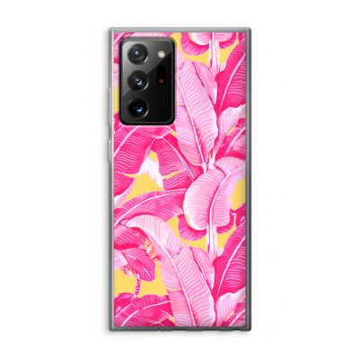 Pink Banana: Samsung Galaxy Note 20 Ultra / Note 20 Ultra 5G Transparant Hoesje