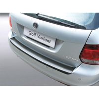 Bumper beschermer passend voor Volkswagen Golf VI Variant 2009- Zwart GRRBP443 - thumbnail