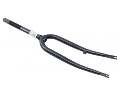 Vork 28 inch transport 1.1/8 draad glans zwart