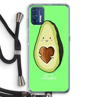 Avocuddle: Motorola Moto G9 Plus Transparant Hoesje met koord