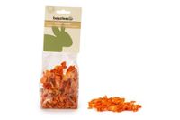 Beeztees wortel chips - knaagdierensnack - 130 gram