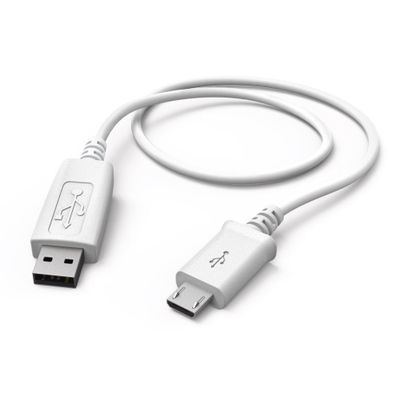 Hama USB Laadkabel Micro USB 1m wit