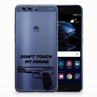 Huawei P10 Plus Silicone-hoesje Pistol DTMP