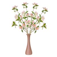 Kunstbloem Kersen bloesem - 4x - 90 cm - licht roze - Kunst zijdebloemen Kunstbloem Kersen bloesem - 4x - 90 cm - licht roze - Kunst zijdebloemen