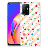 OPPO A94 5G | Reno5 Z TPU bumper Dots - thumbnail