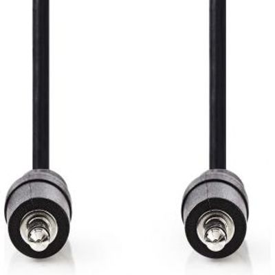 Stereo-Audiokabel | 3,5 mm Male - 3,5 mm Male | 1,0 m | Zwart [CAGB22000BK10]