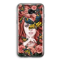 Lady Moth: Samsung Galaxy A5 (2017) Transparant Hoesje