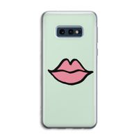 Kusje: Samsung Galaxy S10e Transparant Hoesje