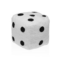 Deurstopper Versa Polyester Textiel 20 x 18 x 20 cm Dobbelsteen - thumbnail